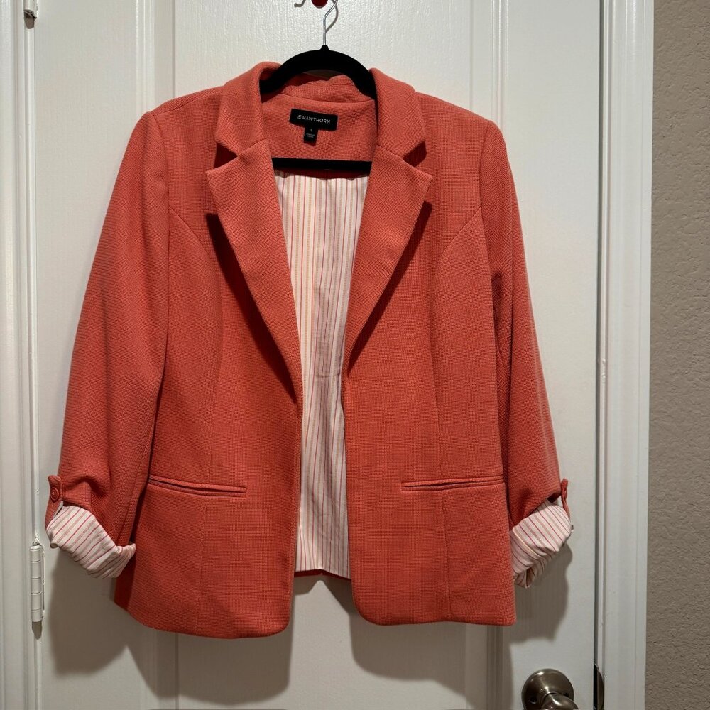 41 Hawthorn Coral Blazer